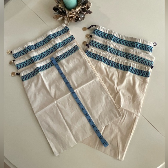 Tory Burch Drawstring Shoe Bags - Picture 3 of 6